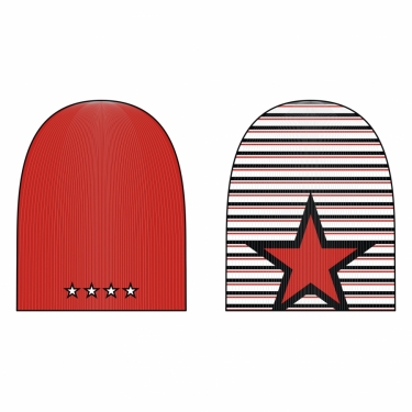Double Long Beanie 01
