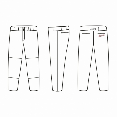 Baseball Pants Straight 01